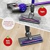 SPARES2GO Tête de brosse pour Dyson aspirateur motorisé DC59 DC58 V6 SV03 SV06 SV09 Animal, barre à rouleaux 949852-05 - Image 3