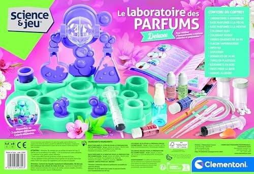 Clementoni | Le Laboratoire des Parfums Deluxe – Scientific Gift Set for Children 8 Years+ | STEM Kit Chemistry Cosmetics | Create Perfumes & Diffusers | Educational Activity - Image 4