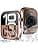 TAURI 2 Pieces PC Waterproof Case for Apple Watch Series 11/10 42mm, [IPX8 Certified Waterproof] with 9H Tempered Glass Screen Protector, [Full Protection] Slim 42mm Case - Transparent - Image 3