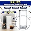 MONTERAL Water Tank for Capsule Coffee Machine with Original Code MS-624326 for Krups for Nespresso Essenza Mini XN1101 XN1108 XN110B - Image 3