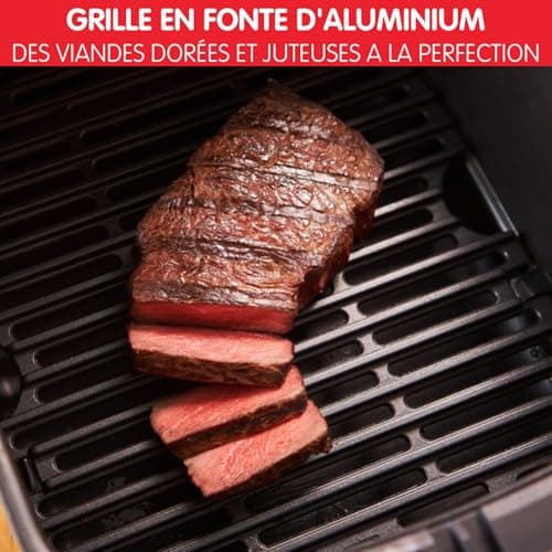 Moulinex Oil Free Deep Fryer + Grill, XL Capacity 4.6L, Up to 6 People, 8 Automatic Programs, Air Fryer, Digital Touch Screen, Adjustable Temperature, Easy Fry & Grill 2-in-1, EZ505810 - Image 7