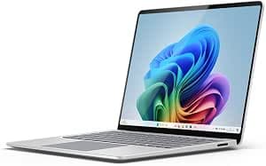 Microsoft Surface Laptop | Copilot+ PC | 13.8" Touch Screen | Snapdragon® X Plus | 16GB RAM | 512GB SSD | Latest Model, 7th Edition | Platinum