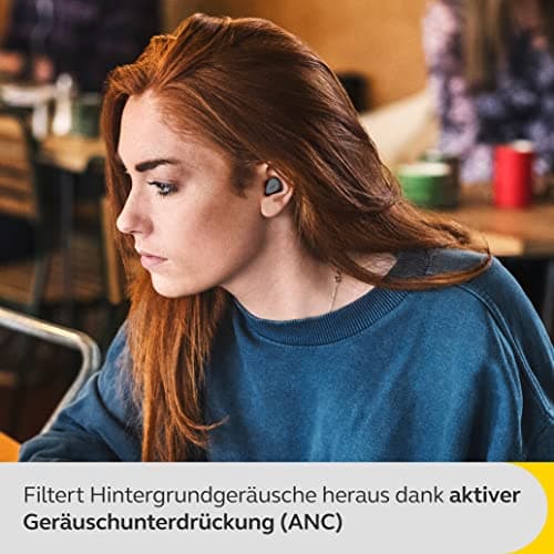 Jabra Elite 4 - Écouteurs sans Fil Bluetooth à réduction de Bruit Active - Discrets et Confortables, Lecture Tap Spotify, Google Fast Pair, Microsoft Swift Pair et Bluetooth Multipoint - Gris foncé - Image 7