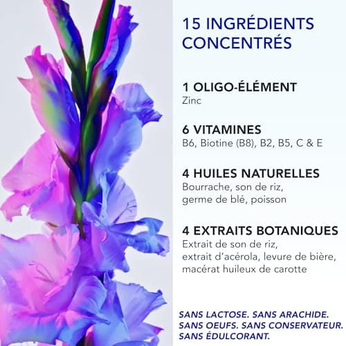 Phyto Paris Phytophanere Food Supplement for Hair and Nails Enriched with Biotin Zinc and Vitamin C Preserves Beauty and Growth Strength, Growth and Volume- 2 x 120 Capsules - Image 4
