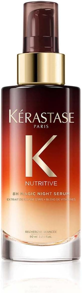 Kérastase, Nutritive, Sérum de Nuit Sans Rinçage, Nourrissant & Lissant, Pour Cheveux Secs, 8H Magic Night Serum, 90 ml - Image 1