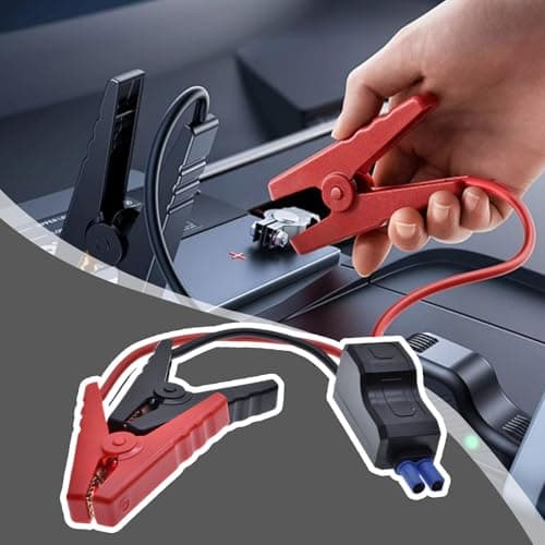 Car Battery Starter | Car Jump Starter - Booster 650A Reverse Protection for Truck SUV Camper Boat Snowmobile Golf Cart - Image 7
