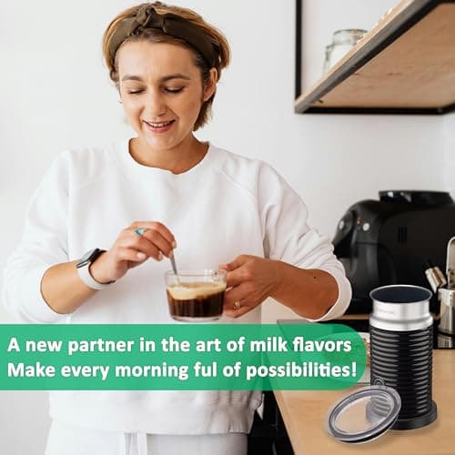 Plastic Milk Frother Cover/Milk Frother Replacement for Nespresso Aeroccino / Replaces Aeroccino for xn7605, xn760b, xn7305, xn730t - Image 8