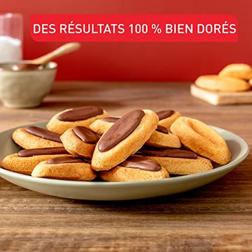 Tefal Cake mould 10 trays, non-stick coating, recycled and recyclable aluminium, pastry well golden, Made in France, PerfectBake J5734202 - Image 4