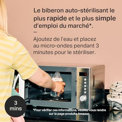 Tommee Tippee Biberons, Coffret nouveau-né Anti-colique Avancé, 4 x biberons avec 2 x tétines à débit moyen, tube de ventilation anti-colique - Image 8