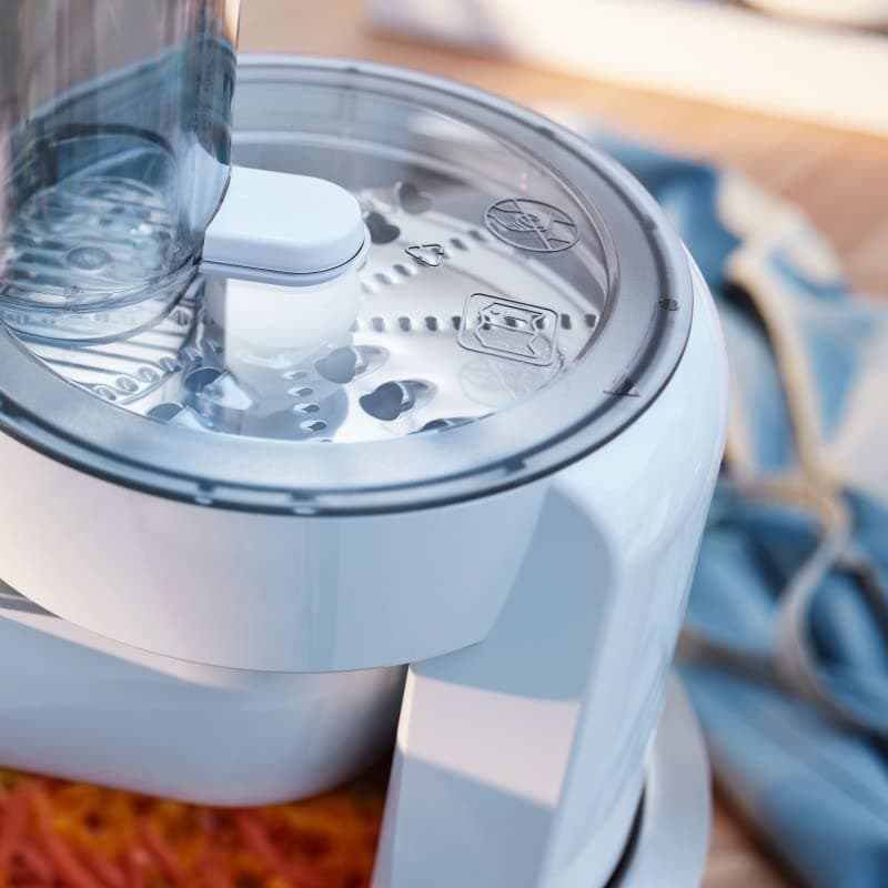 Bosch électroménager MUMS2EW40, Kitchen Processor, with Power 700 Watts, Pastry Set, Meat Grinder, Juicer, Plastic Mixer, Continuous Grinder with 3 Discs, White - Image 7