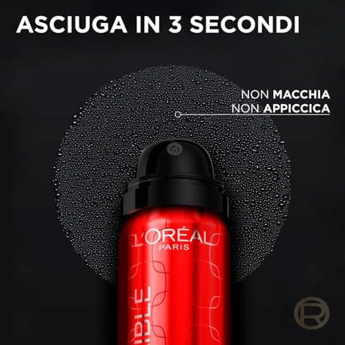 L'Oréal Paris Infallible Face Makeup Fixing Spray 3-Second Setting Mist 36H No-Transfer Waterproof Lightweight Quick Dry Formula Sweat and Water Resistant - 2 Bottles of 75ml - Image 4