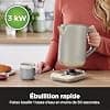 Ninja Perfect Temperature Kettle - 1.7L Electric Tea Kettle, Quick Boil, 6 Adjustable Temperature Settings, Hold Temp Mode, Stone/Gold KT201EUSTGD - Image 4