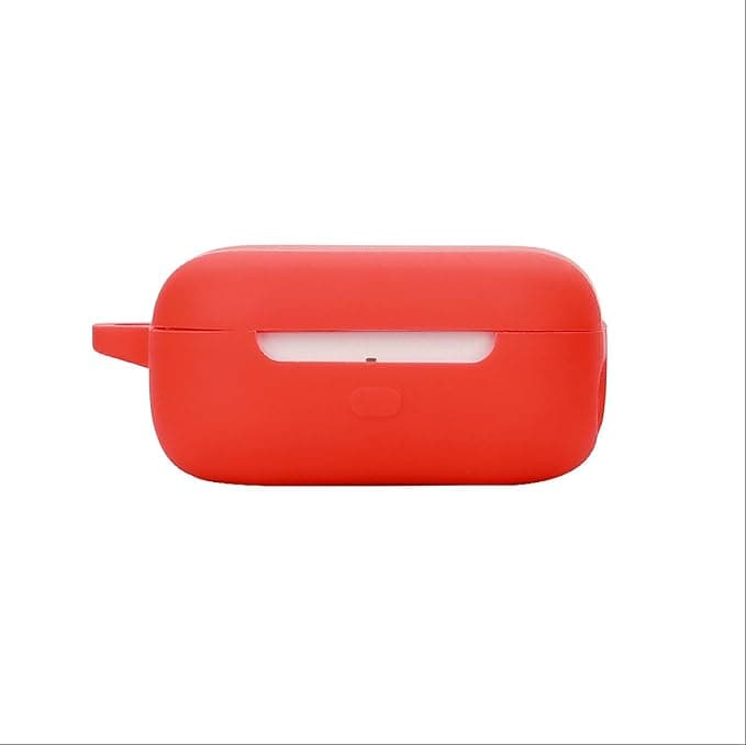 GIOPUEY Étuis Compatible avec Amazon Echo Buds (3. Gen), Coque Silicone, Poids léger, Antichoc, Portable - Rouge - Image 1