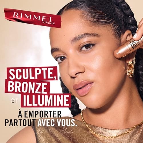 Rimmel London Multi Tasker, Sculpting & Contour Bronzer Stick, All-Day Lasting, Fresh Finish, Vegan Makeup, 4.5g 002 Medium - Image 7