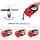 PETCUTE Retractable Flexible Dog Lead, 5 m Retractable Dog Lead, One Stop/Block Button, Extendable Dog Reel Lead with LED Flashlight for Small and Medium Dogs - Image 4
