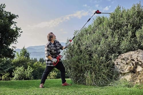 Einhell Cordless Telescopic Hedge Trimmer GC-HH 18/45 Li T-Solo Power X-Change (li-ION, 18 V, Main Handle Swivel, Motor Block Tiltable to 7 Positions, without Battery or Charger) - Image 5