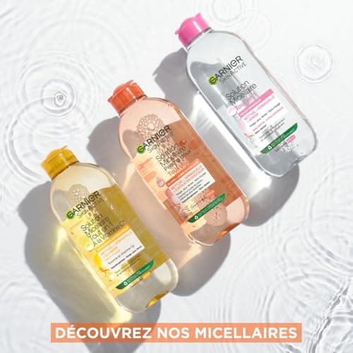 Garnier - Micellar Water All-in-1 Gentle Peeling - 1% PHA & Glycolic Acid - Exfoliating & Smoothing - For All Skin Types - No Rinse - Vegan & Hypoallergenic Formula - 400ml - Image 8
