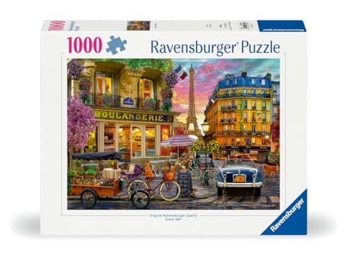 Ravensburger - 12000885 Adult Jigsaw Puzzle - 1000 Piece Puzzle - The First Lights of Paris - Adults and Children from 14 Years Old - High Quality Puzzle - Image 2