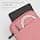moex Étui pour Amazon Kindle (2022) – Housse avec compartiment pour accessoires, liseuse électronique minimaliste avec fermeture éclair, imperméable, rose - Image 3