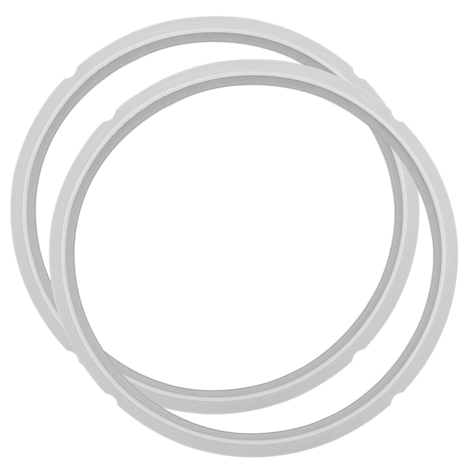 Silicone Seal Rings Compatible with Instant Pot 6 Litre Pressure Cookers Replacement Silicone Gaskets for IP-DUO60, DUO50, LUX60, LUX50, CSG60, CSG50, for 2 - Image 1