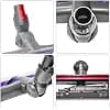 Brush Head Compatible for Dyson Vacuum Cleaner V7, V8, V10, V11, V15 - Spare Parts, Accessories, Motorhead, Turbine Brush, Motorised Brush for Carpets and Hard Floors - Image 6