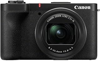 Canon Canon PowerShot V1 - Caméra pour Le Vlog avec Objectif Ultra Grand-Angle f/2.8 | Matériel pour Créateurs de Contenu | Vlog et Voyage | Connexion Via USB et Wi-FI