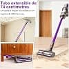 Tube Extension pour Dyson V12 Detect Slim / V10 Digital Slim Aspirateur，Accessoire de Tube Rallonge avec Dégagement Rapide 74cm，Rechange pour Tuyau D'aspiration (Violet） - Image 6