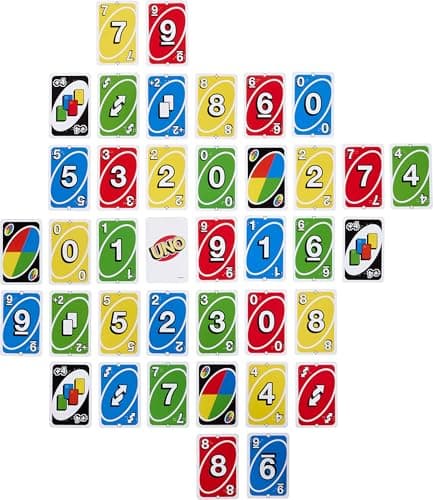 Mattel Games UNO Braille, Card Game with Cards Specially Designed for Blind or Visually Impaired Players, for the Whole Family, Children and Adults, JMK87 - Image 3