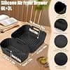 Silicone Air Fryer Accessories Mould for Philips Series 3000/5000 Dual Basket 3L/6L, 18 Pcs with Silicone Mould for Air Fryer, Rack Racks, Cake Mould, Bread Pan, etc - Image 5