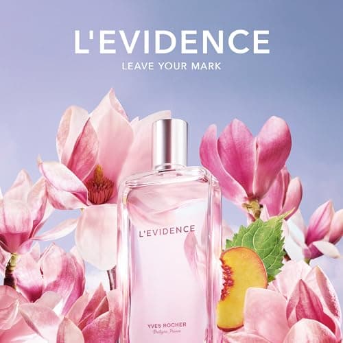 Yves Rocher L'EVIDENCE - Eau de Parfum Femme - Parfum Chypré doux, frais et floral avec magnolia, pêche et patchouli - Parfum élégant et longue durée - 50 ml - Image 3