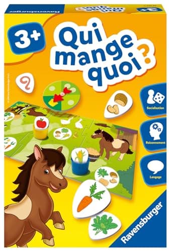 Ravensburger - Educational Game - Who Eats What? - Animal Discovery - Logic Association - Language Development - 1 to 4 Players, Ages 3 and up - 24034 - Image 3