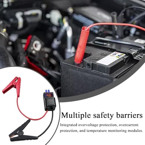 Car Battery Starter | Car Jump Starter - Booster 650A Reverse Protection for Truck SUV Camper Boat Snowmobile Golf Cart - Image 8