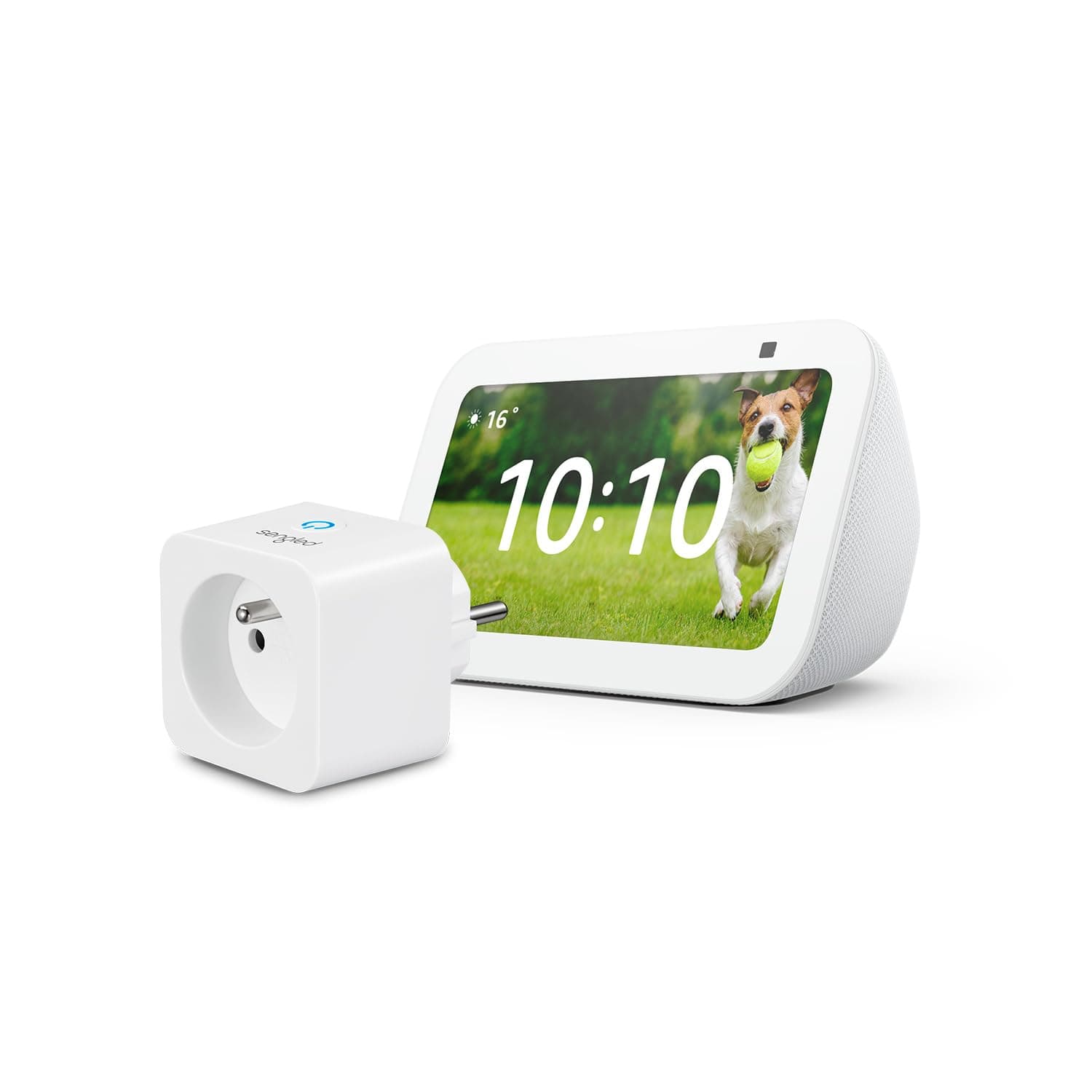 Echo Show 5 (3e génération) | Blanc + Sengled Smart Plug, Fonctionne avec Alexa - Kit de démarrage Maison connectée - Image 9