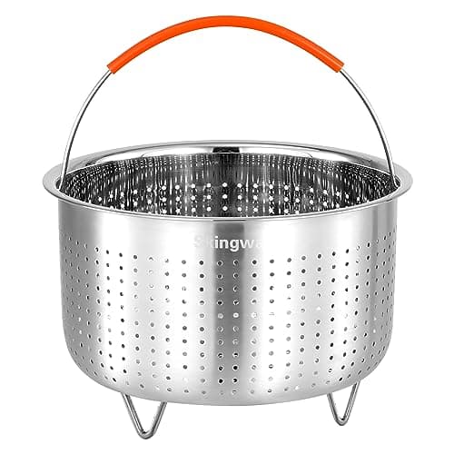 6 Litre Stainless Steel Steamer Basket for Instant Pot Flower Pots - Image 3