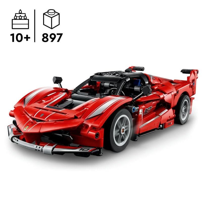 Lego Technic 42212 Ferrari FXX K & 30709 Ferrari 499P Supercar - Image 4