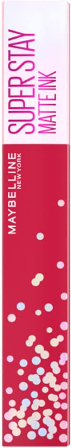 Maybelline New York - Matte Lip Ink - Long-Lasting & Transfer Free - Superstay Matte Ink Collection Birthday Limited Edition - Life Of The Party (390) - 5 ml - Image 1