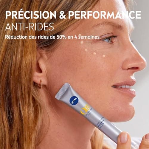 NIVEA Q10 Expert Anti-Wrinkle Treatment Targeted - Forehead, Eyes, Lips, Chin - Firms - Effective In 5 Minutes - Q10 & Bioxifill Peptides - All Skin Types - 15ml - Image 4