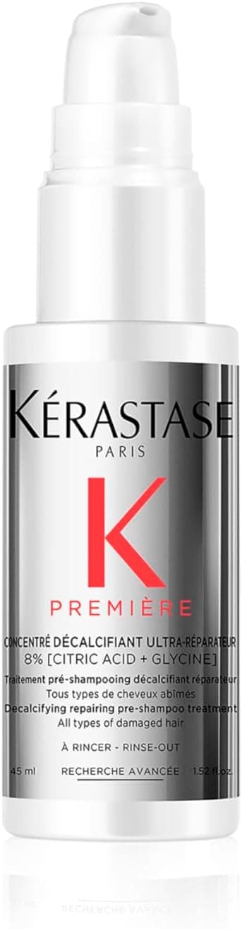 KÉRASTASE Première - Pre-Shampoo Treatment - Ultra-Repair Detalcifying Concentrate - Deep Repair - Innovative Formula With Citric Acid and Glycine - Sulfate Free - Damaged Hair - 45 ml - Image 1