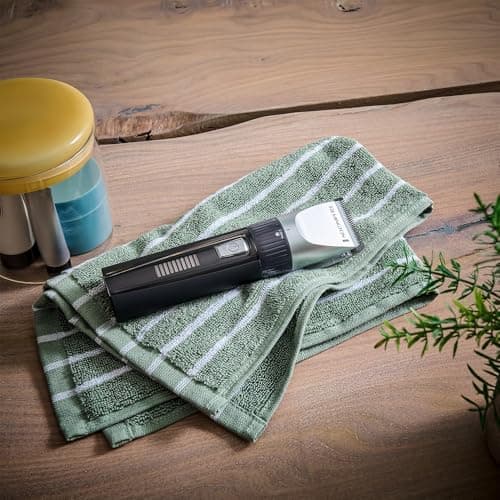 Remington Genius Hair Clippers [Professional Kit] (Pro Heavy Duty Motor, Self-Sharpening Ceramic Blades, Mains / Wireless Lithium Battery, 10 Combs, Pro Case + Accessories) HC5811 Trimmer - Image 3
