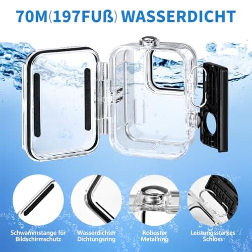 Accessory Kit for GoPro Hero 13 Black, oGoDeal Action Camera Including Waterproof Case, Screen Protector, Bike Stand, Floating Handle - Image 9