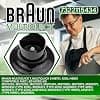 Blender Gear Cover with Original Code 7322115434 for Bowl HC 350 ML for Braun Multiquick - 5 Year Warranty - Image 3