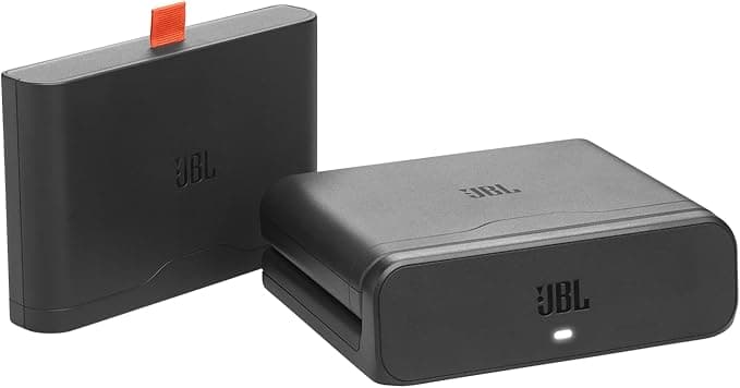 JBL 600 Duo battery with charging case that changes in seconds, so your JBL PartyBox speaker can continue the party