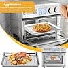 For Cuisinart TOA - 95 Grill - Air Fry Pan - Replacement Air Fry Pan Tray for Convection Oven, 14.5 x 11.6 inches - Stainless Steel Non-Stick Air Fry Pan - Image 7
