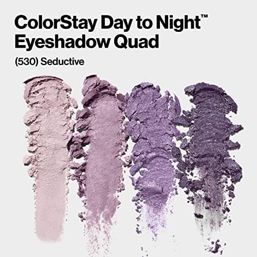 Revlon Colorstay, Ombre à paupières, Palette Maquillage Yeux Quatuor, Longue Tenue 16H, Fard à Paupières Paillette - N530 Seductive, 4,8 g - Image 4