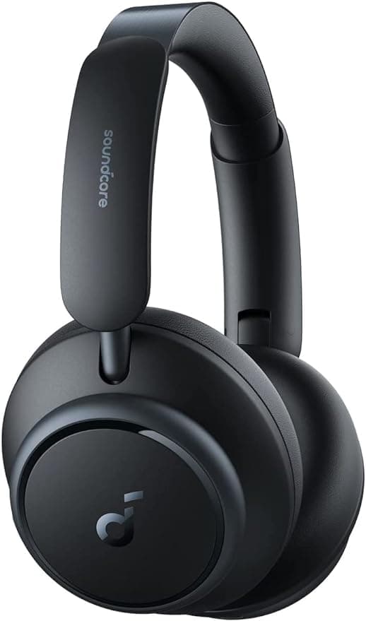 Soundcore by Anker Space Q45 Bluetooth Headset, Adaptive Active Noise Reduction up to 98%, Playback 50 Hours, High Resolution LDAC Wireless Audio, Clear Calls (Refurbished)