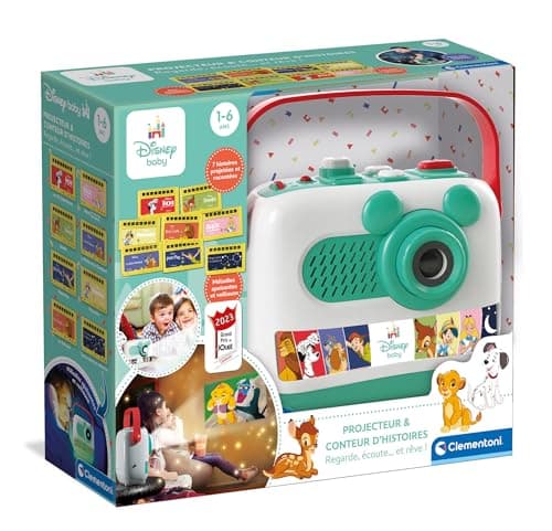 Clementoni | Disney Baby Projector and Storyteller for Children 1 to 6 Years Old | 7 Projected Tales | 2 Modes: Lulllabies or Narration | Educational Toy Interactive Night Light | Gift Idea - Image 3
