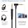 BINGLE Replacement Audio Cable for Bose 700 700 UC, QuietComfort 25, QuietComfort 35II, OE2, OE2i, On-Ear 2, 3.5mm to 2.5mm Replacement Cable with Micro/Remote Control - 1.2m/4FT (Black) - Image 5