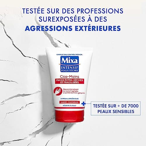 Mixa Cica-Mains Crème Mains Reparatrice Intense, Lot de 2 x 50 ml - Image 8