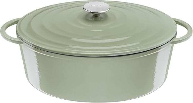 Tefal LOV E2580604 Oval Casserole Dish 34 cm Green - Image 1
