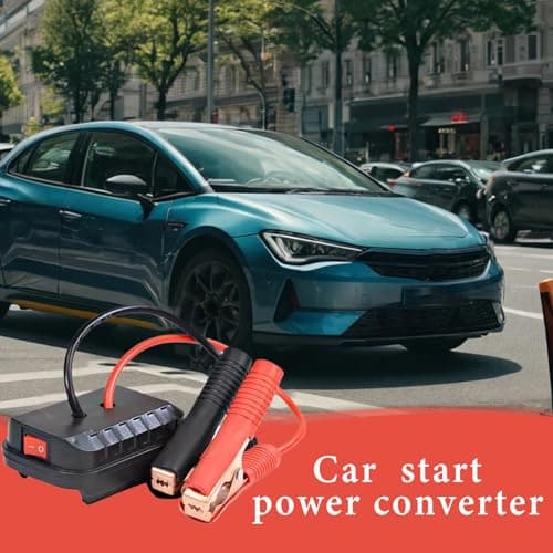 Auto Battery Start & Booster | Safe Safe Converter Adapter for Car & Truck Starting | Automobile Inverter for Camping, Outdoor, Motorhome - Image 5